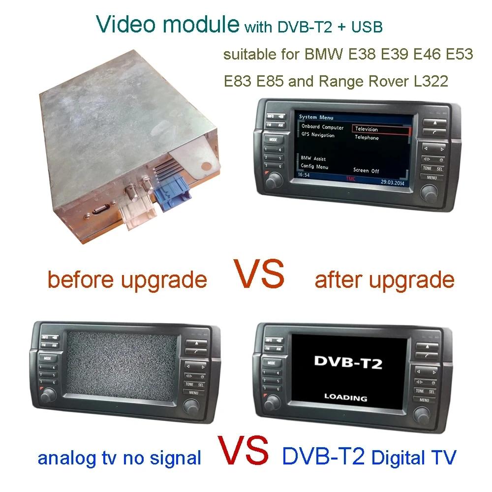 DVB-T2 TV   , BMW E38 E39 E46 E53 E83 E85 ι L322 